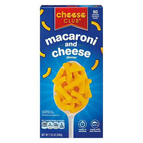 macaroni⭐︎ページ Cheese Club Macaroni and Cheese, 7.25 oz